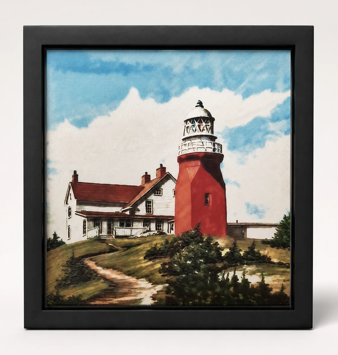 Twillingate Long Point Lighthouse lithophane product photo